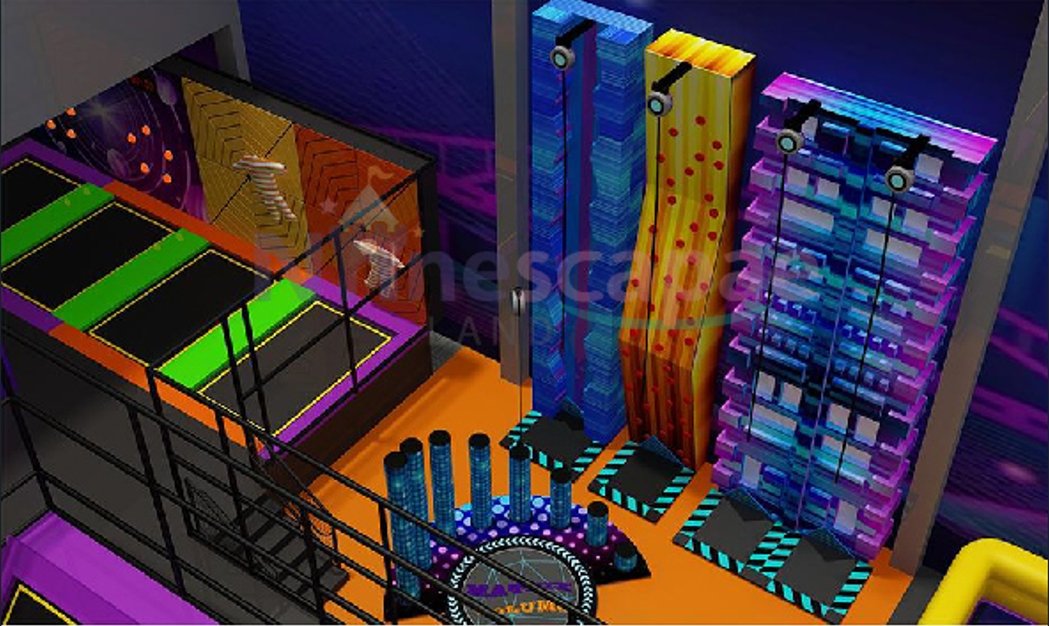 High-Performance Trampolines for Indoor Parks: Features & Benefits climbing playground equipment in the indoor trampoline park