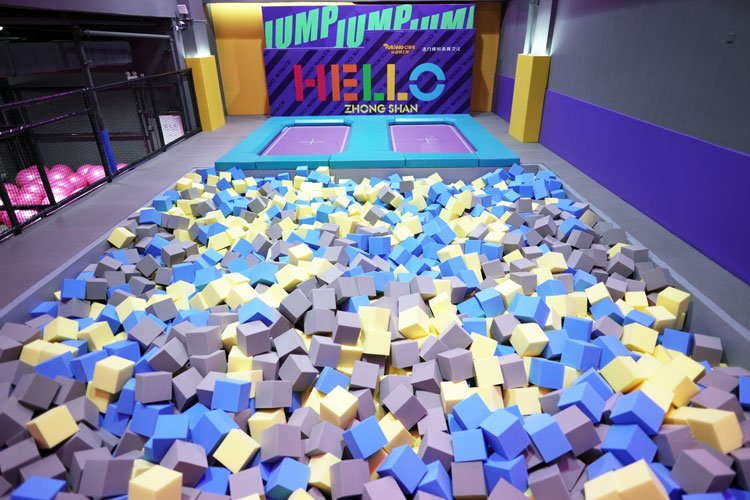 wholesale ball pit with trampoline park