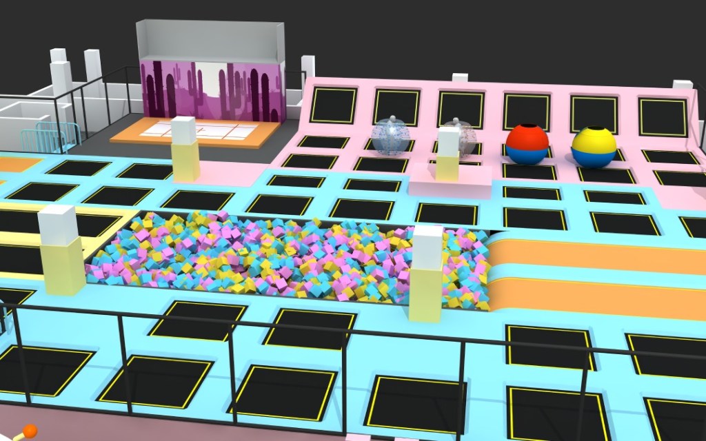 Trampoline park manufacturer provide one-stop trampoline park solution.