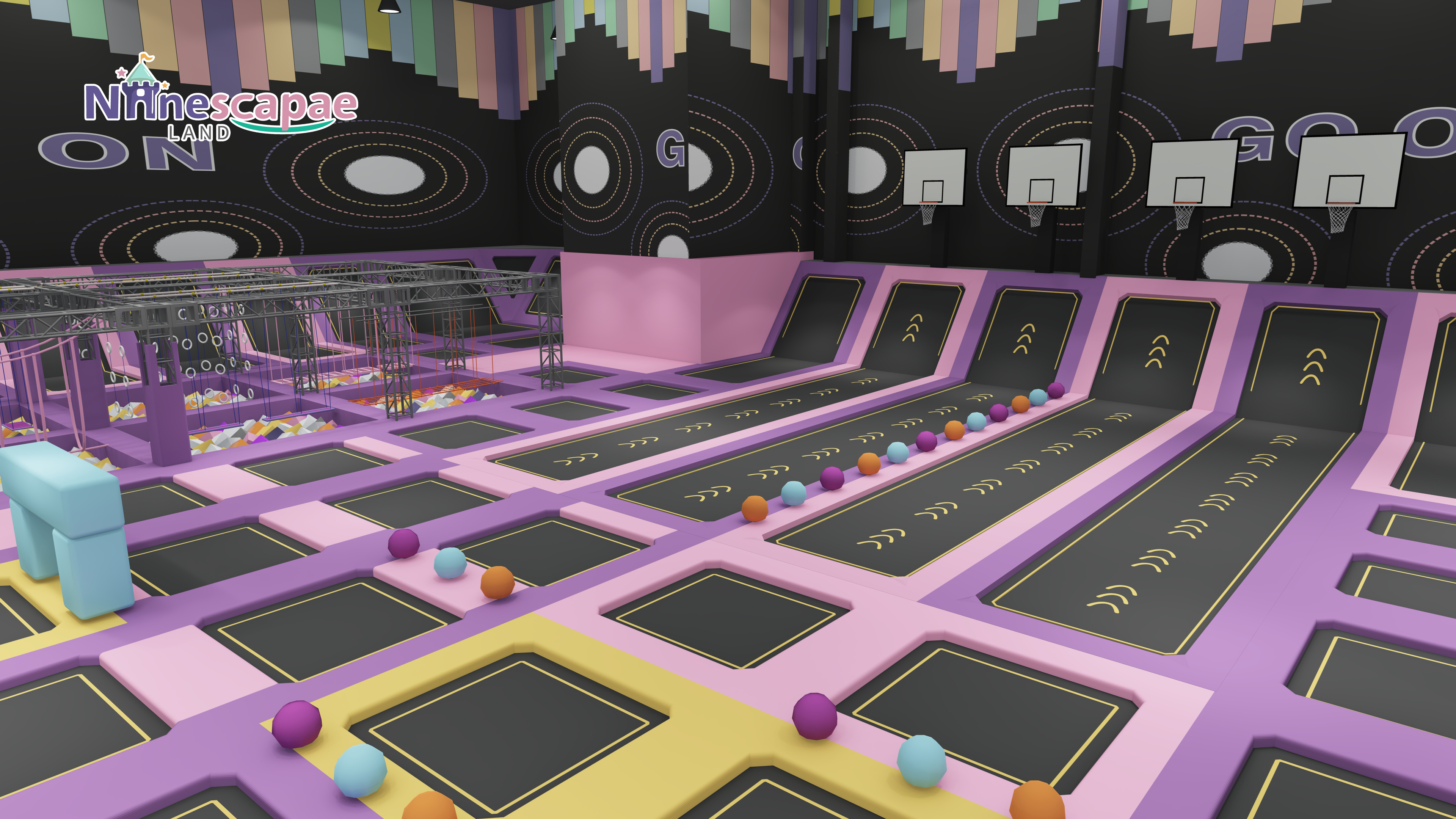 popular urban trampoline park for sale