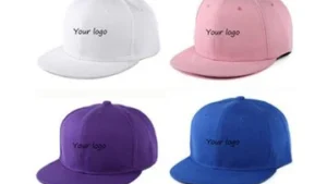 Hip hop Plain 100% cotton baseball cap