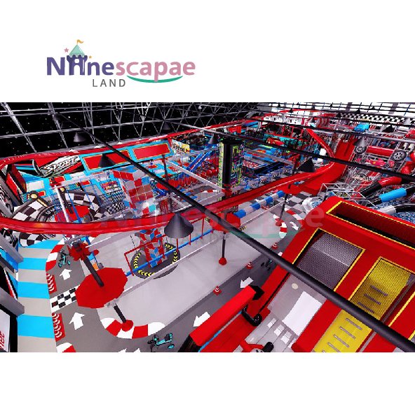 NinescapeLand Trampoline Park: Suitable for All Ages, Worry-Free from Design to Installation trampoline park