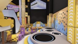 Trampoline park kids ball pit soft play Trampoline park kids ball pit soft play