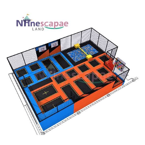 Creative Themes and Layout Ideas for Modern Trampoline Parks High-Performance Indoor Trampoline Park