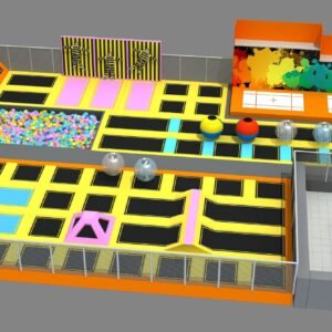 Ninescapeland Indoor Trampoline Park Play Set Ninescapeland