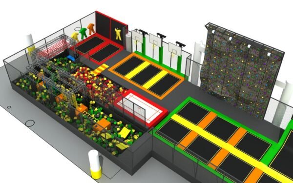 Indoor Trampoline Park Equipment In China