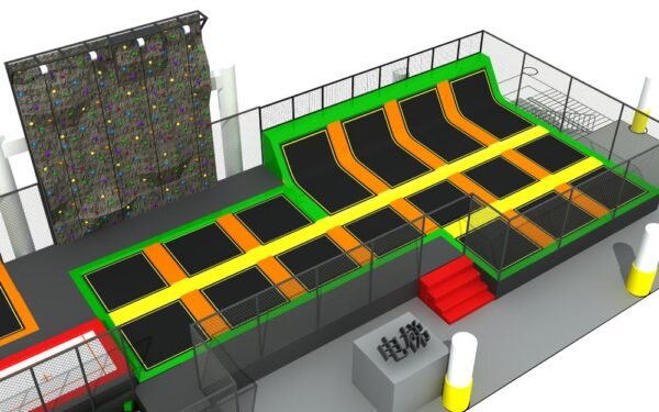 Indoor Trampoline Park Equipment In China
