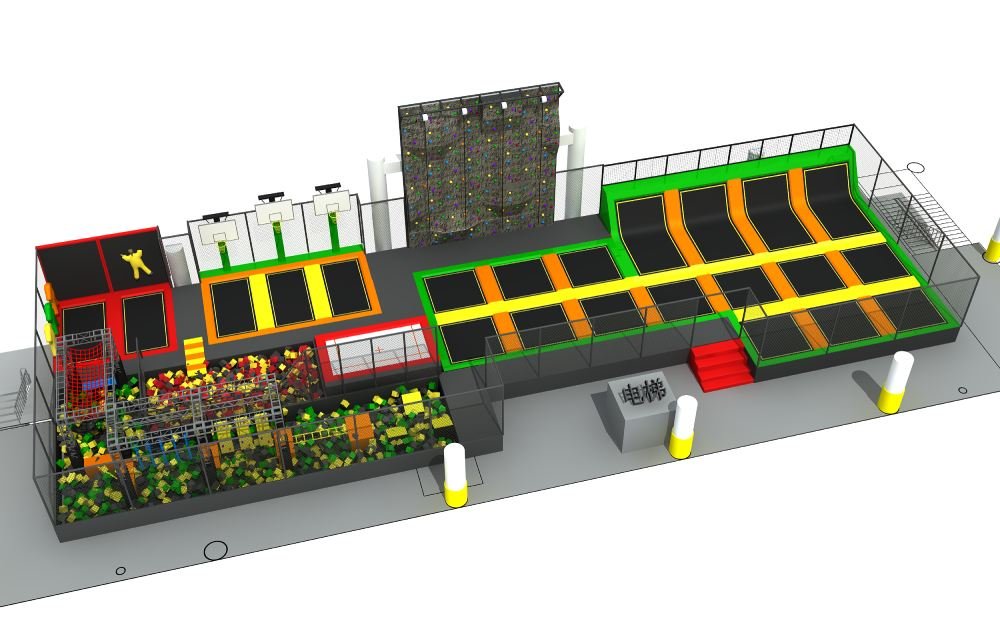 Indoor Trampoline Park Equipment In China