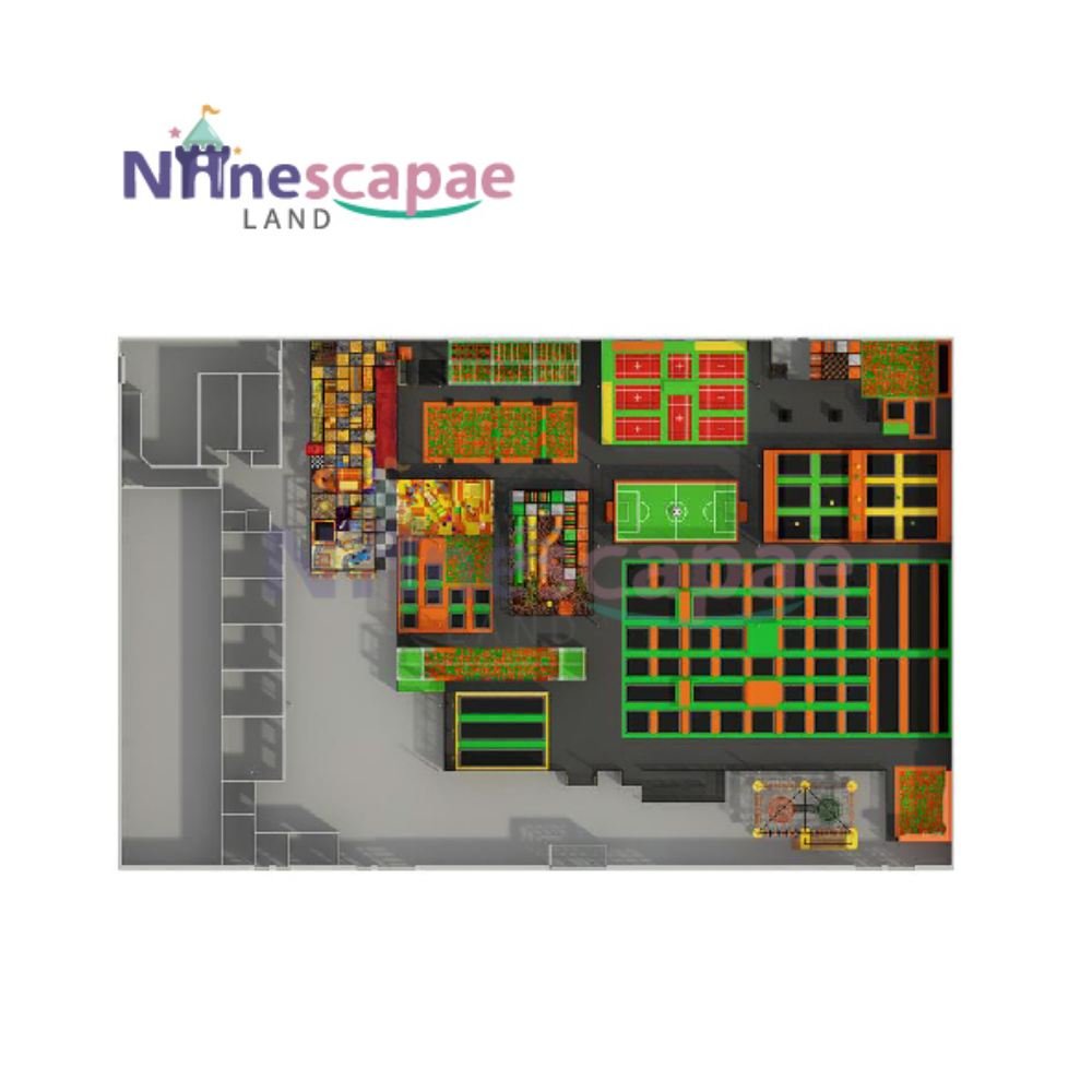 Indoor Trampoline Adventure Park