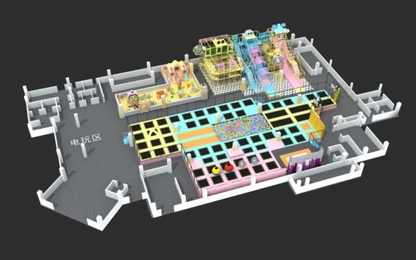 Indoor Trampoline Park For Children