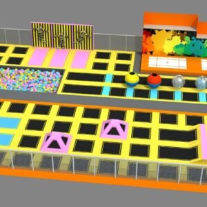 Ninescapeland Indoor Trampoline Park Play Set Ninescapeland