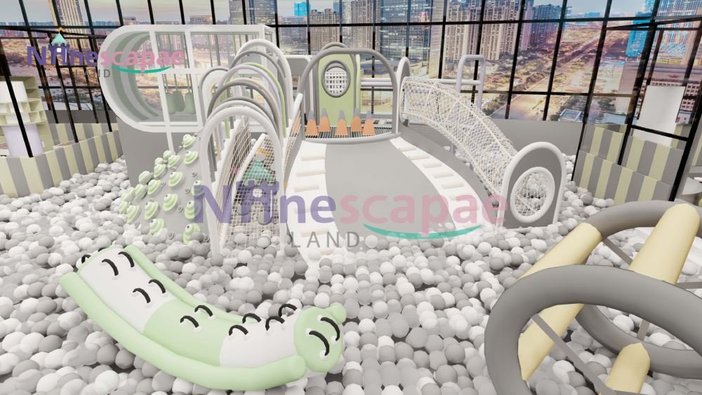Indoor Play Area in Shopping Centre Malls