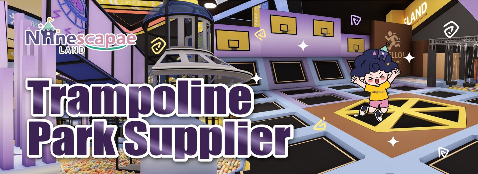 indoor trampoline park equipment supplier